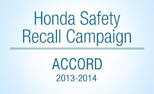 Honda Cars Philippines Honda Cars Calls For The Owners Of Select 13 14 Accord For Voluntary Safety Recall Campaign