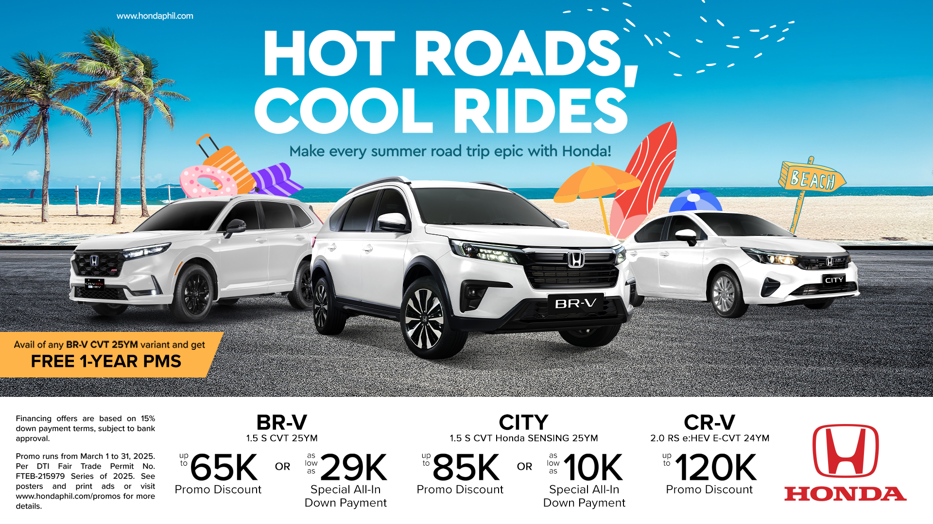 Save as Much as PHP120K in HCPI’s Hot Roads, Cool Rides Promo This Month 