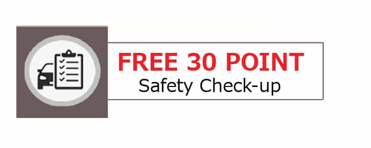Free 30-Pt Safety Check-up Free 30-Pt Safety Check-up