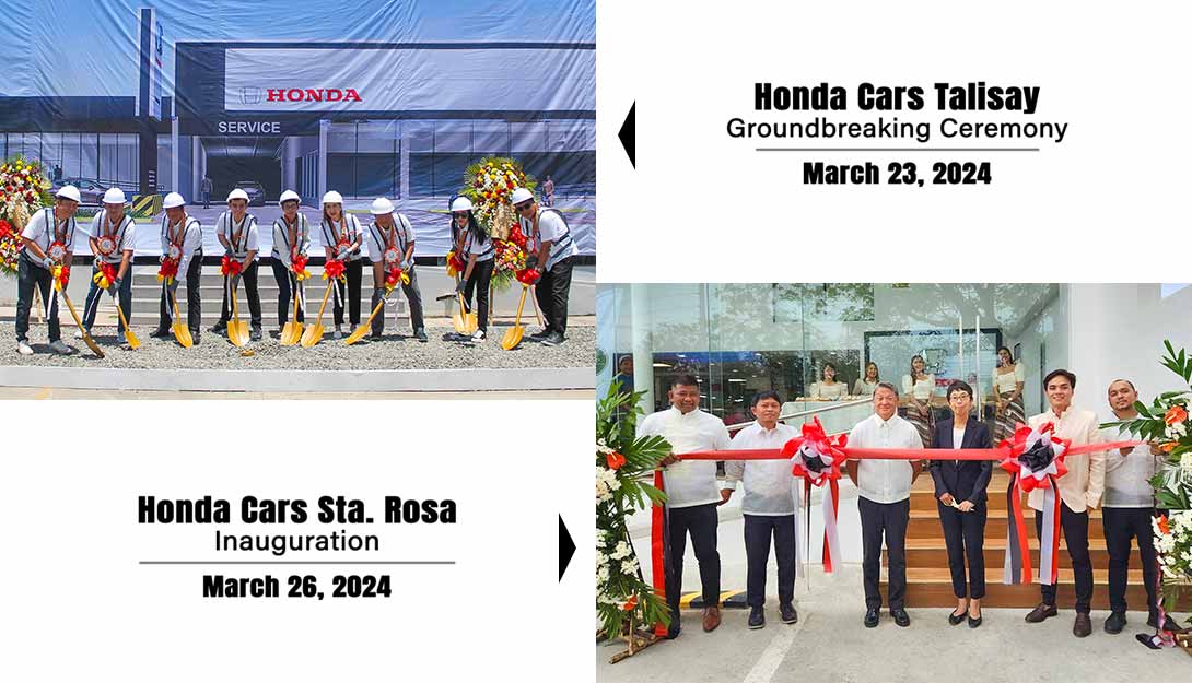 Honda Cars Philippines, Inc. Continues Dealer Network Expansion in Talisay and Sta. Rosa