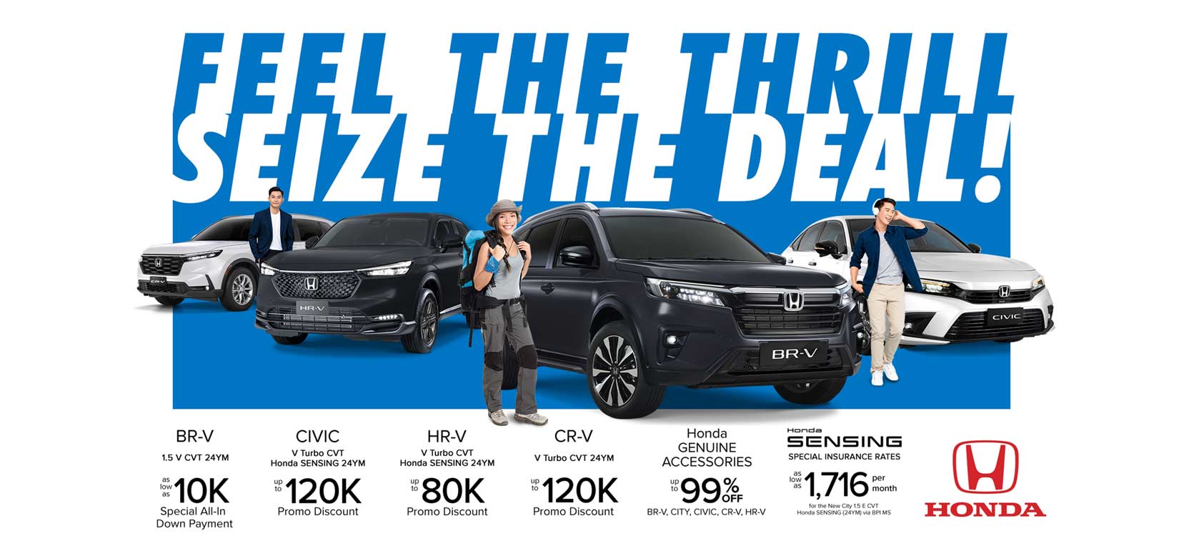 Seize These Deals from Honda Cars Philippines This July: Civic and CR-V at PHP 120k Off