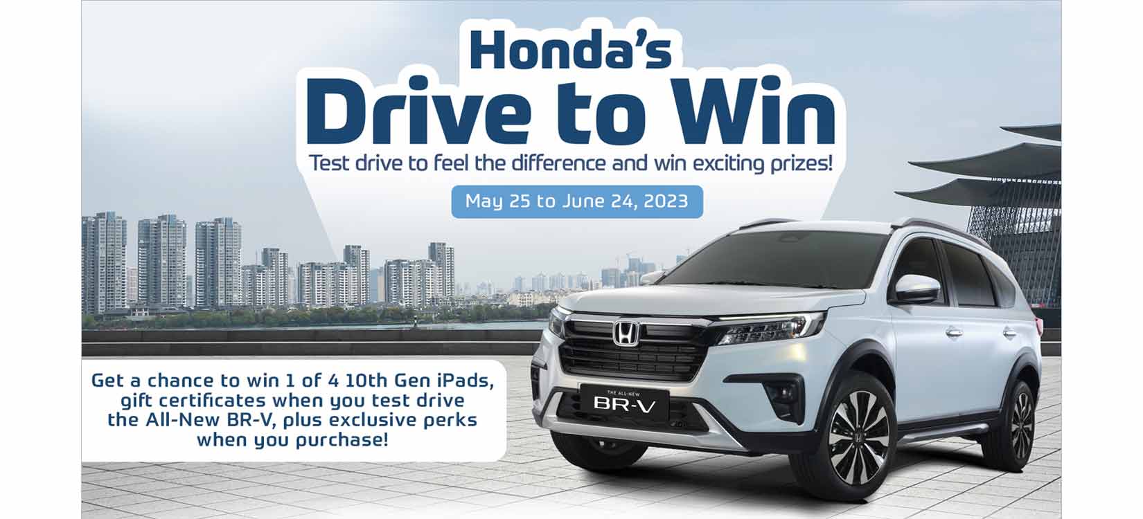 Test drive the All-New Honda BR-V and get a chance to win exciting prizes
