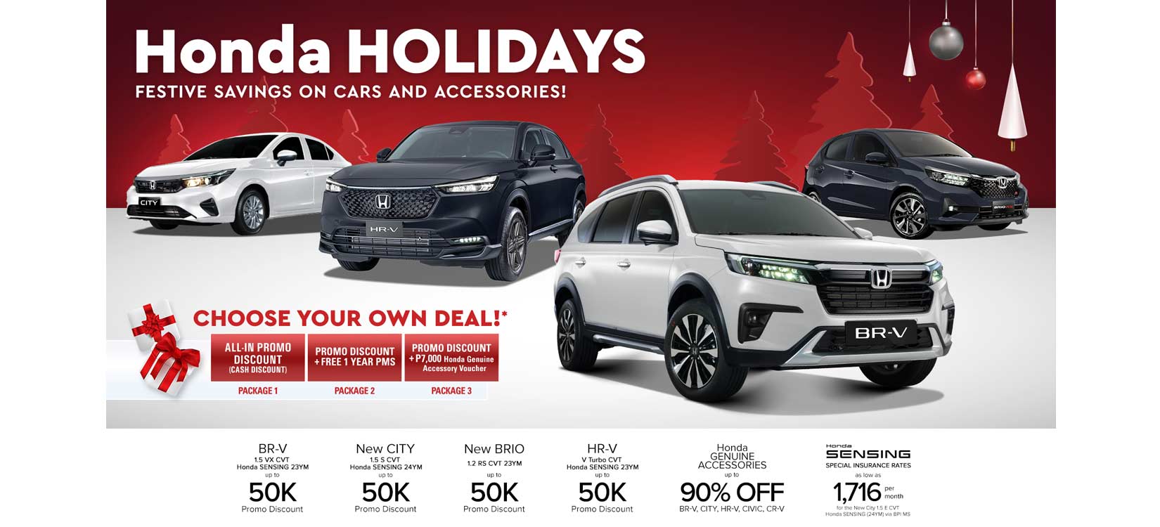 Honda Cars PH spreads holiday joys with exciting deals this season