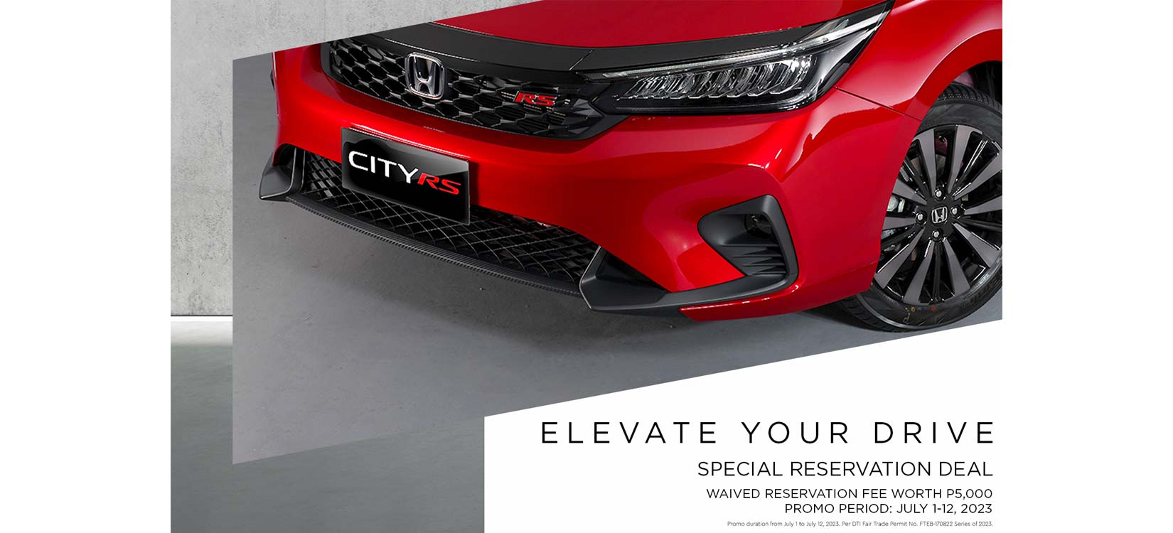 Elevate your drive with the New Honda City now with Honda SENSING; Coming your way July 13th, now accepting reservations