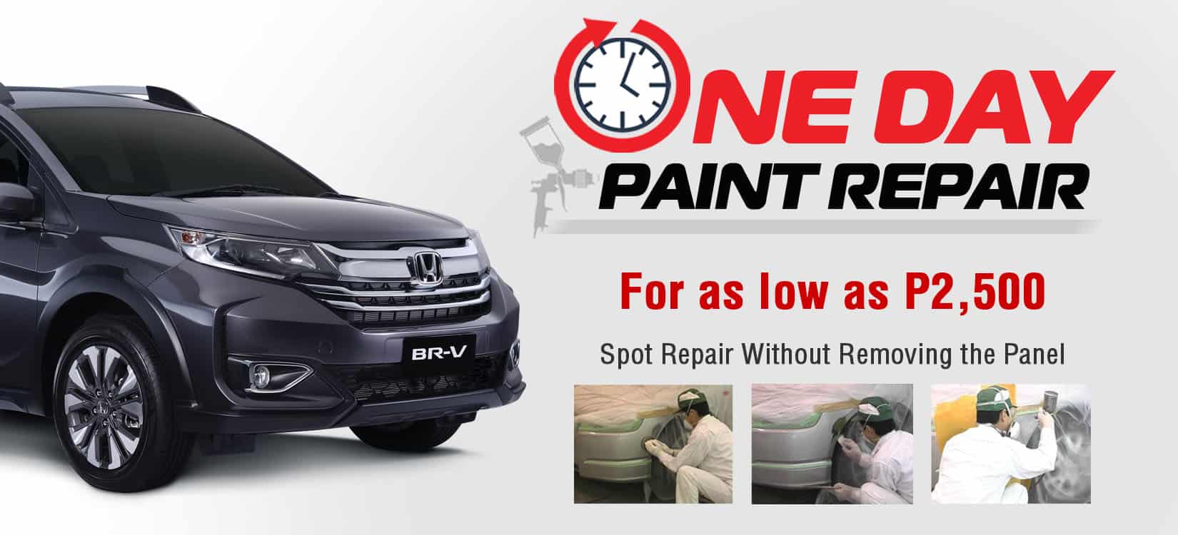 Honda launches One Day Paint Repair program