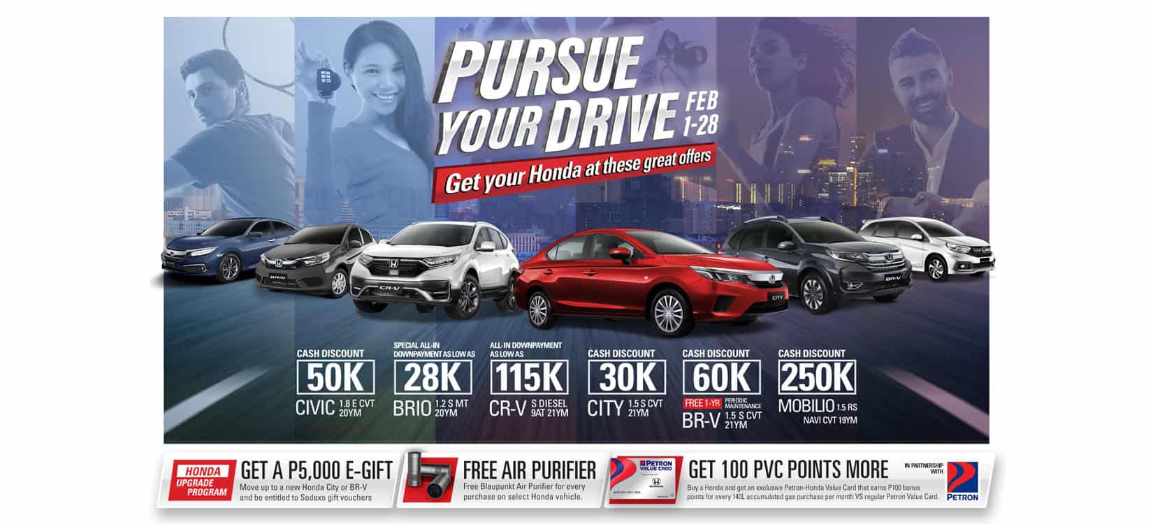 Up to 250K discount for Mobilio and other offers from Honda this February