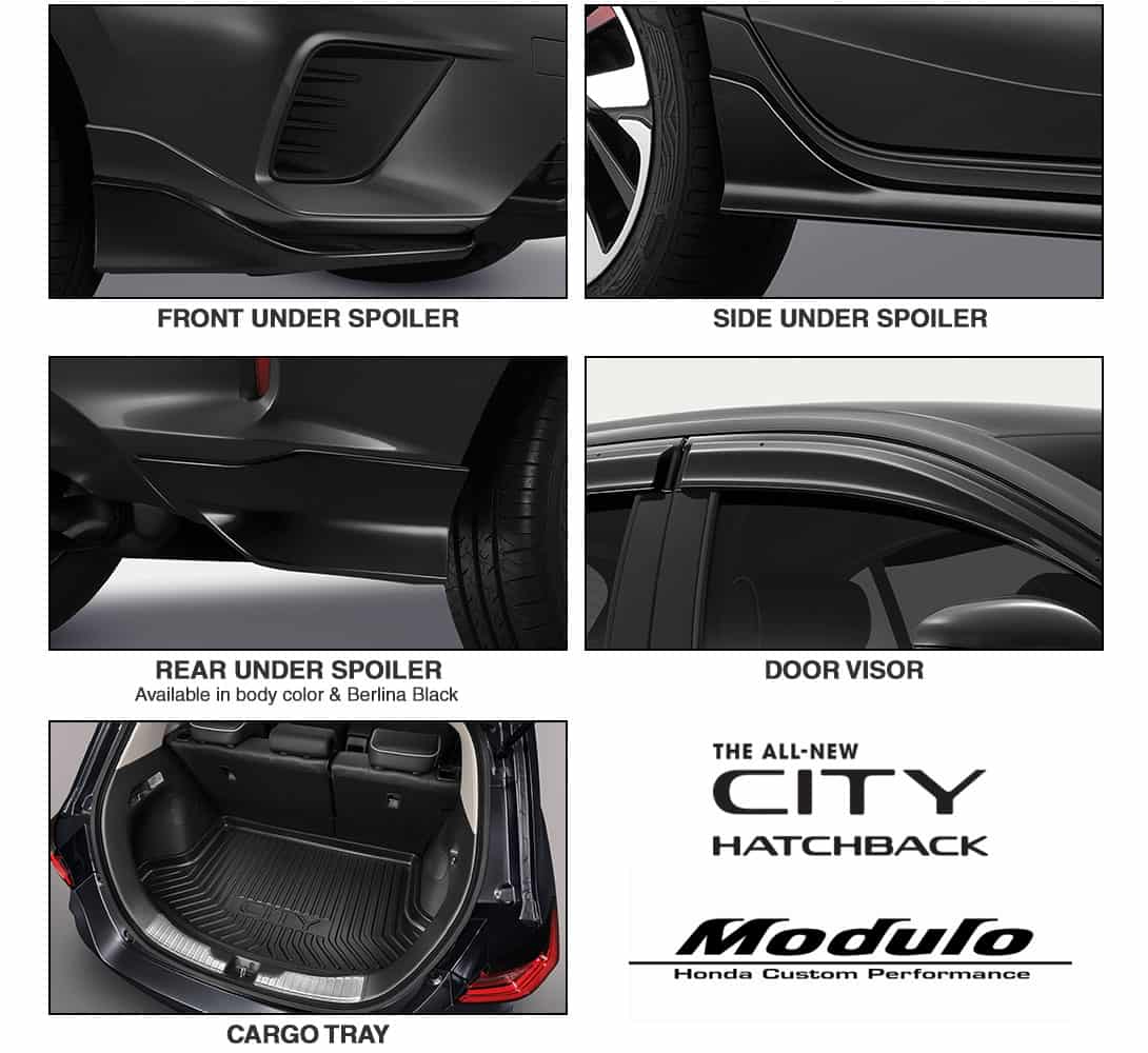 City Hatchback Modulo Accessories